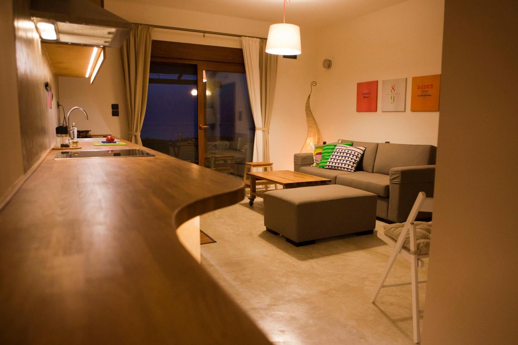 Horizonte Seafront Suites Kíssamos Exteriör bild